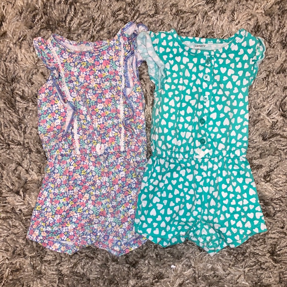 Carter’s 9 Months Rompers